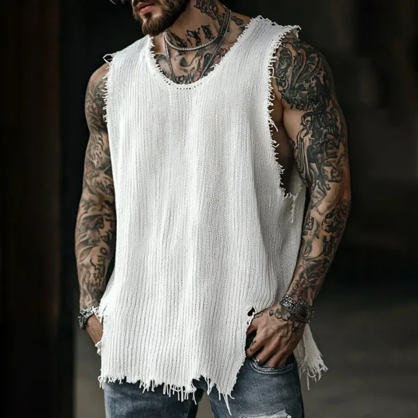 Simple Casual Vest - Pipersuper.com 