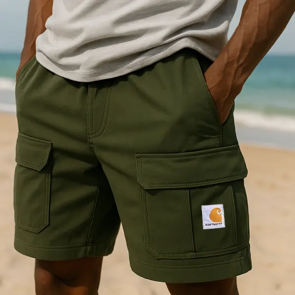 Cargo Shorts With Multi-Pockets For Men - Perfect For Summer Beach Outings - Zivinfo.com 