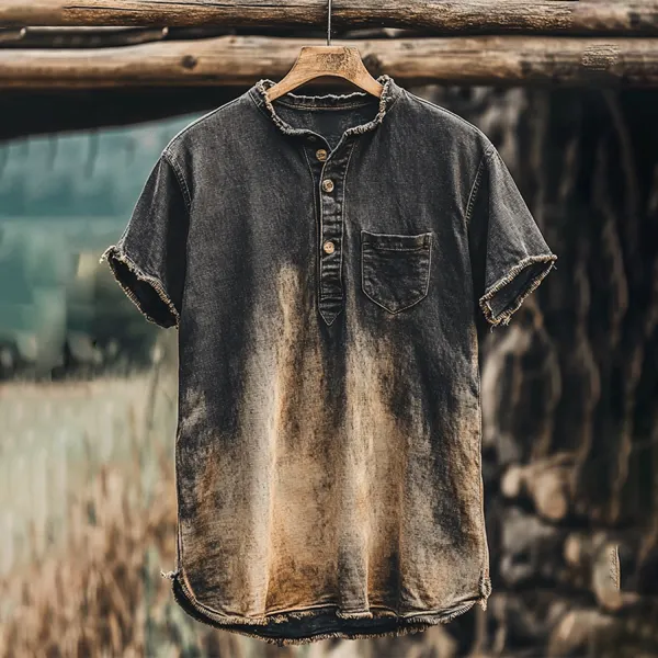 Outdoor Pocket Design T-shirt - Pipersuper.com 