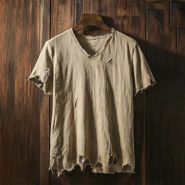Casual Short-sleeved T-shirt - Pipersuper.com 