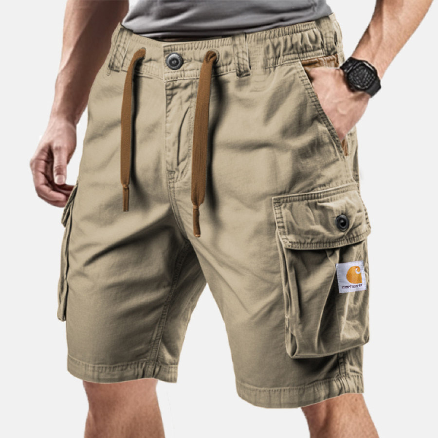 

Men's Vintage Multi-Pocket Tactical Cargo Shorts