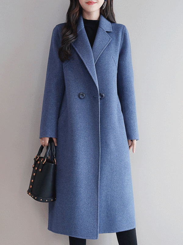 Long Section Autumn And Winter Korean Fashion New Woolen Coat Female - Maxizero.chimpone.com 