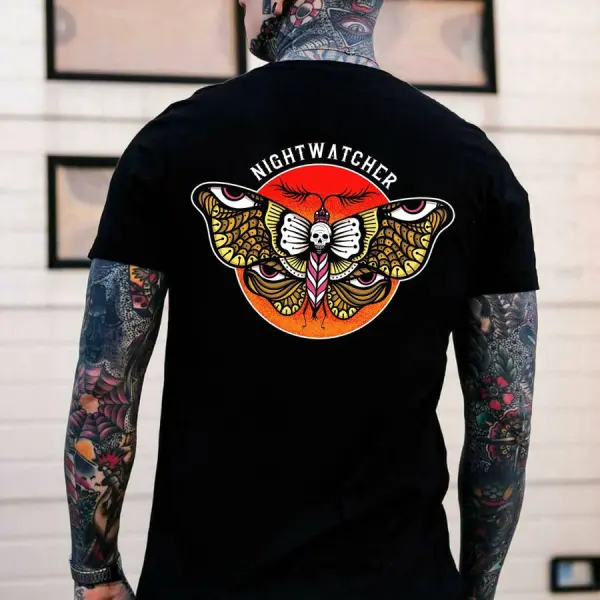 Fashion Tattoo Cotton Casual T-Shirt - Kalesafe.com 
