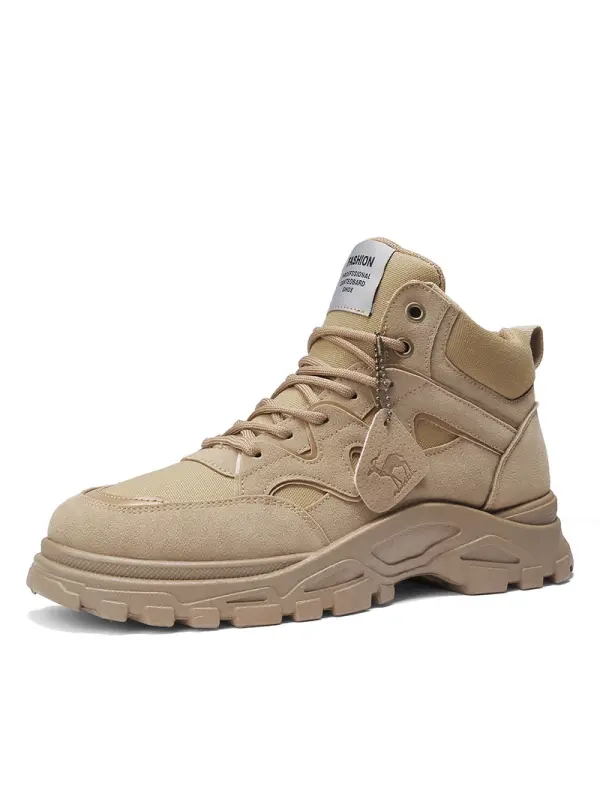 Men's Desert Platform Ankle Boots - Godeskplus.chimpone.com 