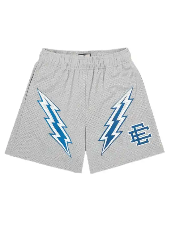 EE กางเกงขาสั้น สีเทา Lightning - Godeskplus.com 