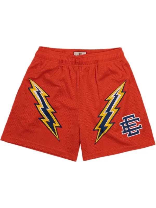 EE Shorts Orange Lightning - Godeskplus.com 