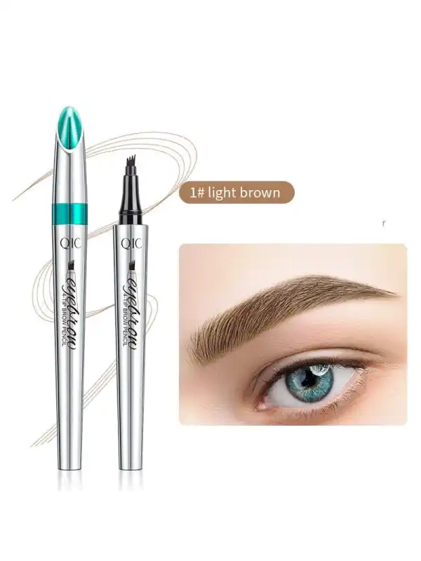 BIG SALE - 50% OFF 3D Waterproof Microblading Eyebrow Pen 4 Fork Tip Tattoo Pencil (2 Pcs) - Godeskplus.com 