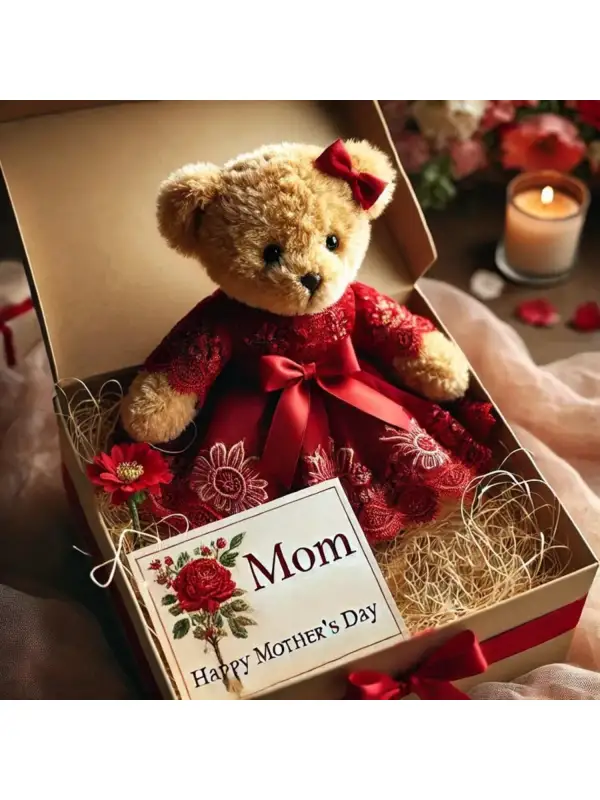 Mother's Day Teddy Bear Gift Box - Godeskplus.com 